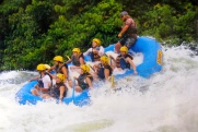 white water rafting in the Nile River