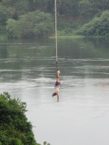 bungee jumping over the Nile