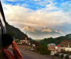 beautiful Dharmshala. we spent a week here.