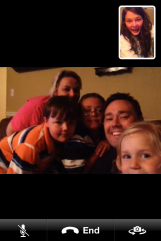 FaceTime/ skype was seriously the biggest blessing while I was sick.. it made me miss home/ all things that were familiar to me. I got to talk with one family I just adore. Even though I was so so sick (as you can see from how exhausted/ pale/ nasty I look), they prayed for me and made me laugh and encouraged me greatly.