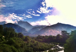 beautiful Dharmshala. we spent a week here.